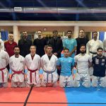حضور دبیر شورای عالی مناطق آزاد در تمرین تیم ملی کاراته